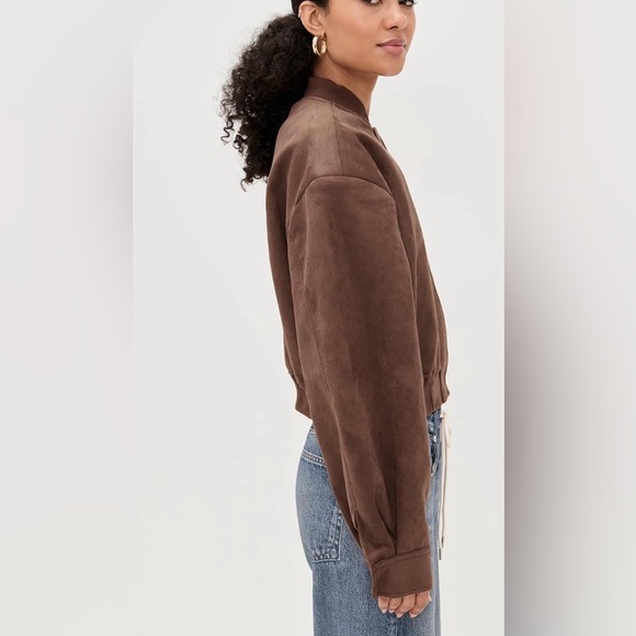Legacy Faux Suede Bomber Jacket - Picture 3 of 3